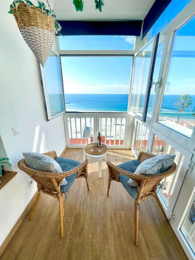 Gatu Casa Muse Junto A La Playa, Vista Al Mar, Aire Acc, Terraza, Wifi Y Chimenea " Preferente Mayores De 25 Anos Y Familias " إل بويرتو دي سانتا ماريا المظهر الخارجي الصورة